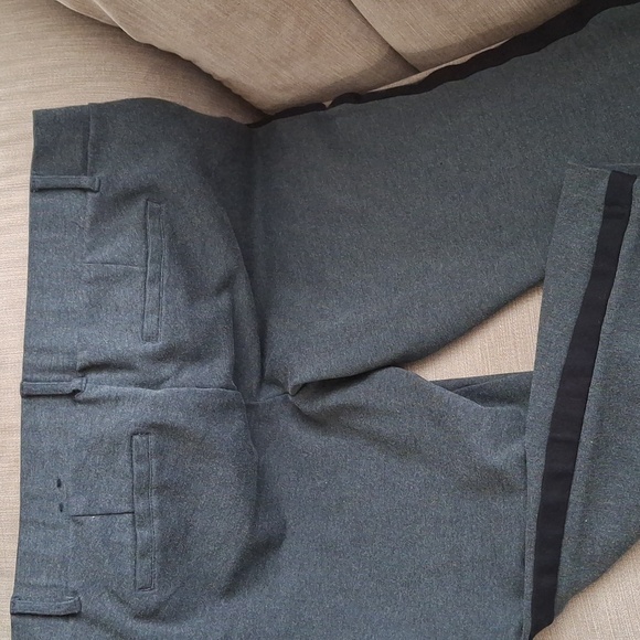 Torrid Lace Stripped  Pull-on Dress Pants in Gray and Black size.2 Plus Size - Picture 7 of 7